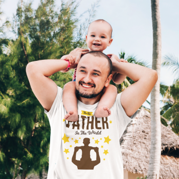 Tricou ''Best father in the world''