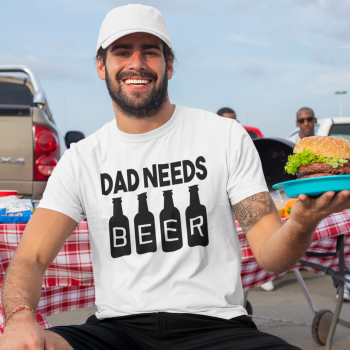 Tricou ''Dad needs beer''